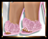 *Pink Fur Slippers*