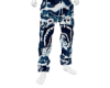 dark blue camo joggers