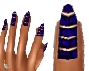 2021Sabrina Bleu Nails
