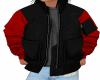 Red Black BomberJacket