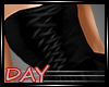 [Day] Ruffle Black Dress