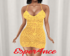 Crochet Yellow Dress