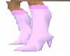 Soft Pink Stiletto Boots
