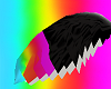 Rainbow Furry Tail
