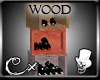 [CX]Wood bottles box