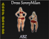 [A.C]Dress SonyMilan BRZ