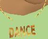 DANCE GOLD LOVE NECKLACE