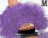 Fur slides purple 2020 M