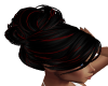 Black/Red Annabella Hair