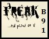 |B4RT| Freak Headsign