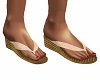 Wicker Beach Sandals