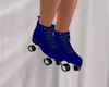 Dark Blu Roller Skates