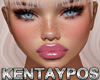 !K! Alina Pink Lips Head