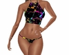 Neon Splatter Bikini