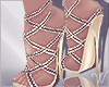 Knit Gold Shoes