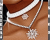 MP Snowflake Necklace