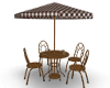 Wicker Coffee Chat-Brown