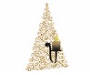 Xmas Wall Sconce GOLD BL