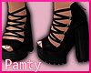 Black Sexy Sandals Heels