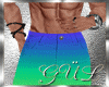 Cheerful neon short