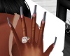 LB PinkGray Nails