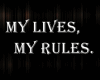 Slogan Top-MyLiveMyRules