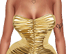 M! Metallic Dress Gold