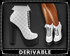 Ankle Boots White