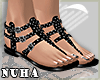 ~nuha~ polka sandals