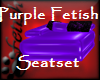 [tes]Purp Fetish Seatset