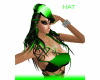 HAT & HAIR GREEN