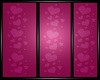 Pink Hearts Backdrop