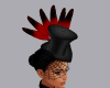 Red Feather Small Hat