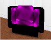 Black/Purple Armchair