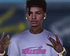 Tee white pink TT