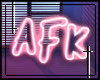 † AFK head sign