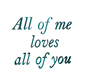 All of Me Wall Art
