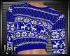 *JK* Ugly Sweater Blue