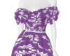 Floral Dress Purple