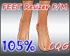 FOOT Scaler 105% 🦶