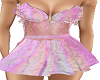 Pink Velvet Party Dress
