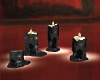 Halloween Black Candles