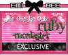 [EmiBee] RubyHeadSign1