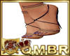 QMBR Sandals Purple-Gold