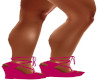 burgundy wedges