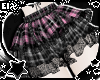 . gothic layerable skirt