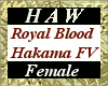 Royal Blood Hakama FV