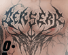 O~ Berserk Tattoo Large