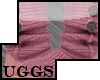 ~ Crochet Uggs [Pink]