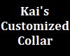 Kai's Customized Collar